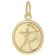 trendor 28468-12 Kinder Sternzeichen Schütze Gold 333 mit vergoldeter Kette 2
