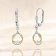 trendor 28543 Women's Dangle Earrings 925 Silver Two-Colour 3