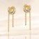 trendor 28549 Women's Stud Earrings Gold-Plated 925 Silver 3