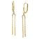 trendor 28497 Damen-Ohrringe 925 Silber Vergoldet Ohrhänger 1