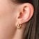 trendor 28493 Women's Hoop Earrings Gold-Plated 925 Silver Ø 16.5 mm 4