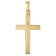 trendor 28592 Kreuz Gold 333 mit vergoldeter Silberkette 2