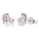 trendor 28501 Mädchen-Ohrringe Silber 925 Pferde-Ohrstecker 1
