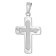 trendor 28742 Kreuz mit Halskette 925 Silber Rhodiniert 2