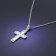 trendor 28742 Kreuz mit Halskette 925 Silber Rhodiniert 3