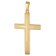 trendor 28862 Herren Kreuz-Anhänger Gold 333/8K Mit Vergoldeter Halskette 2