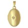 trendor 28962 Medaillon Gold 333/8K Mit Vergoldeter Silberkette 2