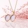 trendor 28962 Medaillon Gold 333/8K Mit Vergoldeter Silberkette 3