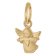trendor 28966 Engel-Anhänger 333 Gold Mit Vergoldeter Silberkette für Kinder 2