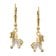 trendor 21099 Children's Drop Earrings Horse Gold-Plated 925 Silver 2