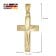 trendor 21157 Kreuz-Anhänger Gold 333 (8 Karat) 21 mm 4