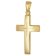 trendor 21158 Kreuz-Anhänger Gold 333 (8K) mit vergoldeter Silberkette 2