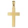 trendor 21158 Kreuz-Anhänger Gold 333 (8K) mit vergoldeter Silberkette 3
