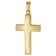 trendor 21162 Herren Kreuz-Anhänger Gold 585 (14K) an vergoldeter Silberkette 2