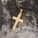 trendor 21162 Herren Kreuz-Anhänger Gold 585 (14K) an vergoldeter Silberkette 4