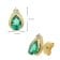 trendor 21185 Damen-Ohrringe Gold 333 / 8K Ohrstecker Smaragd 5