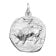 trendor 21218-05 Sternzeichen Stier 925 Silber Anhänger Ø 16 mm 1