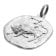 trendor 21218-05 Sternzeichen Stier 925 Silber Anhänger Ø 16 mm 2