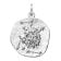 trendor 21218-08 Sternzeichen Löwe 925 Silber Anhänger Ø 16 mm 1
