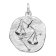 trendor 21218-10 Libra Zodiac Sign 925 Silver Pendant Ø 16 mm 1