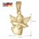 trendor 21315 Angel Pendant Gold 333 / 8K Jewellery 3