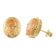 trendor 70-1052-17 Women's Earrings Gold-Plated 925 Silver Cubic Zirconia 1