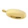 trendor 21555 Medaillon Anhänger Oval 925 Silber Vergoldet 26 x 19 mm 3