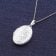 trendor 21571 Medaillon Anhänger 925 Sterlingsilber Oval 31x23 mm 3