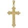 trendor 21660 Herren-Anhänger Orthodoxes Kreuz 925 Silber Vergoldet 54 x 29 mm 1