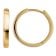 trendor 21699 Damen-Ohrringe Gold 333/8K Klappcreolen 16x2 mm 1