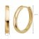 trendor 21699 Damen-Ohrringe Gold 333/8K Klappcreolen 16x2 mm 5
