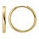 trendor 21700 Klapp-Creolen Gold 333/8K Ohrringe 18 x 2 mm 1