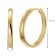 trendor 21700 Klapp-Creolen Gold 333/8K Ohrringe 18 x 2 mm 5