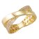 trendor 21826 Damenring 333 Gold Bicolor Zirkonia-Ring 1