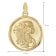 trendor 21850-08 Anhänger Sternzeichen Löwe 925 Silber vergoldet Ø 16 mm 4