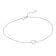 trendor 21877 Damenarmband mit Herzchen 925 Silber Rhodiniert 18,5 cm 1