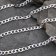 trendor 31030 Panzerkette 925 Silber Rhodiniert Breite 3 mm 2