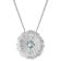 trendor 31162-02 Damen-Kette mit Lotusblatt Silber Rhodiniert mit Blautopas 1