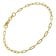 trendor 31253 Damen-Armband 925 Silber Vergoldet 2,5 mm breit 1
