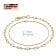trendor 31253 Damen-Armband 925 Silber Vergoldet 2,5 mm breit 6