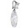 trendor 64888 Silver Pendant with Crystals Image 2