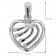 trendor 81361 Silver Pendant Heart Image 4