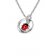 trendor 78209 Silver Christening Ring Ladybug Pendant Necklace Image 1