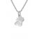 trendor 35831 Kids Silver Necklace with Butterfly Image 1