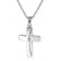 trendor 35864 Damen-Halskette mit Kreuz-Anhänger 925 Silber Bild 1