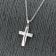 trendor 35864 Damen-Halskette mit Kreuz-Anhänger 925 Silber Bild 4