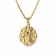 trendor 75318 Christophorus Pendant Gold 333 (8 ct.) with Gold Plated Chain Image 1