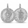 trendor 358843 Anhänger Claudius/Spes 925 Silber Replikat Römische Münze Bild 4