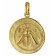 trendor 358844 Gold Pendant Artemis 333 Gold Replica Greek Coin Bee/Heer Image 1