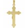 trendor 51951 Kreuz mit Korpus Gold 333 (8 Kt) Anhänger Kruzifix Bild 2